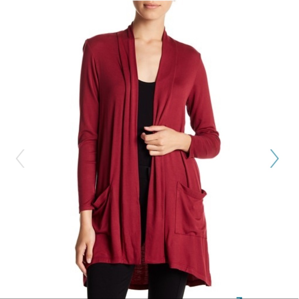 # NORDSTROM BOBEAU HI-LOW CARDIGAN